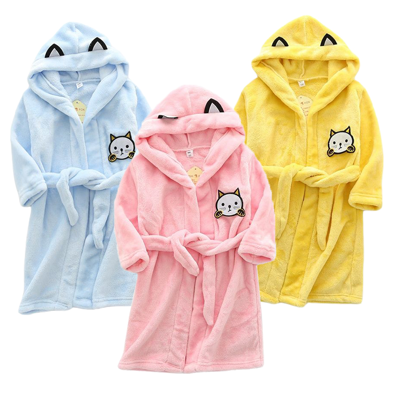 Winter Clothing Baby Boy - Trẻ Em Mèo Hoạt Hình Áo