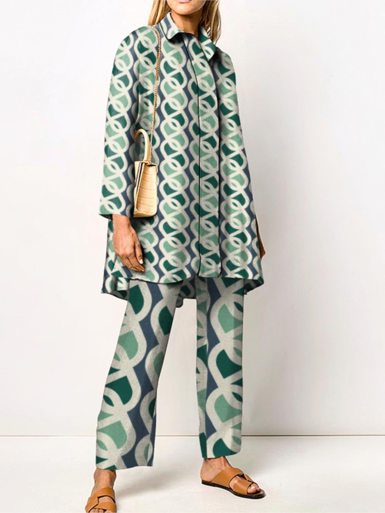 Winter Clothing Vintage - Autumn New Loose Vintage Printed Pant