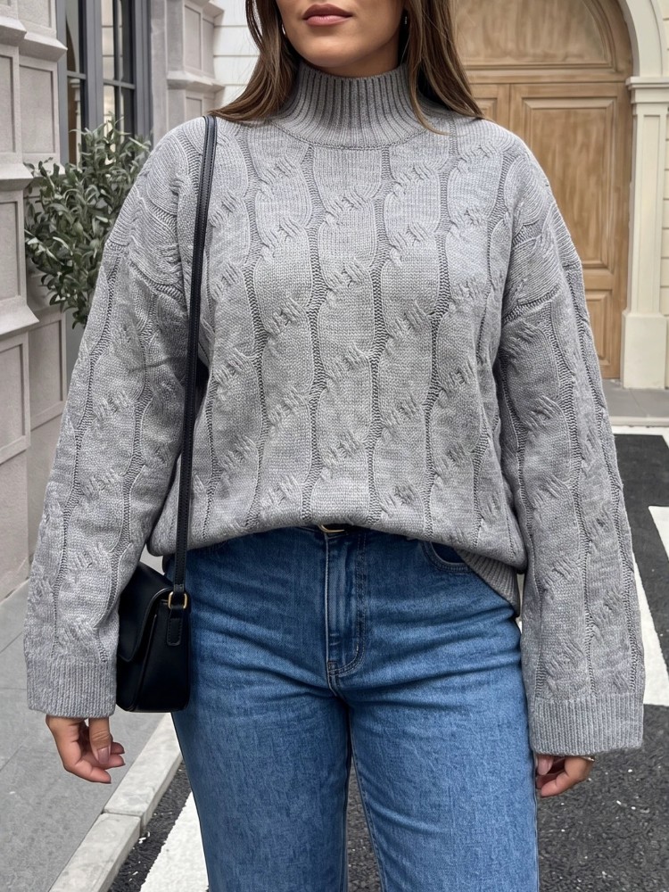 Women's Plus Size Casual Knitt - đánh giá và giá Winter Clothing Plus Size