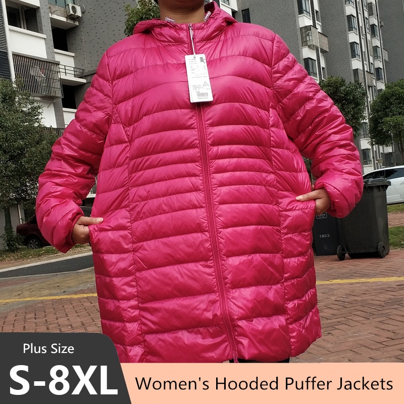 Plus Size 5XL 6XL 7XL Women's  - đánh giá và giá Winter Clothing Plus Size