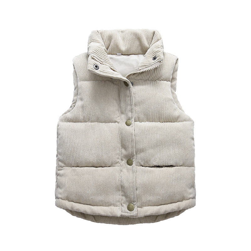 Kids Boys Girls Corduroy Vests - đánh giá và giá Winter Clothing For Boys