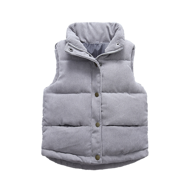 Kids Boys Girls Corduroy Vests - đánh giá và giá Winter Clothing For Boys