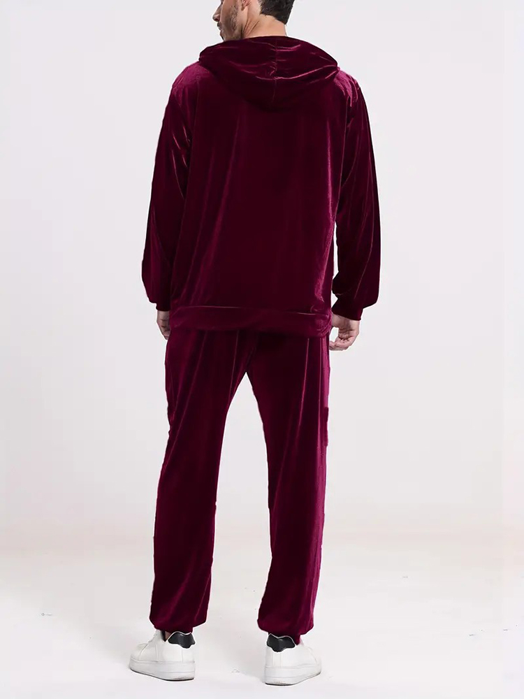 Fashion Solid Color Velvet Two - đánh giá và giá Winter Clothing Vintage