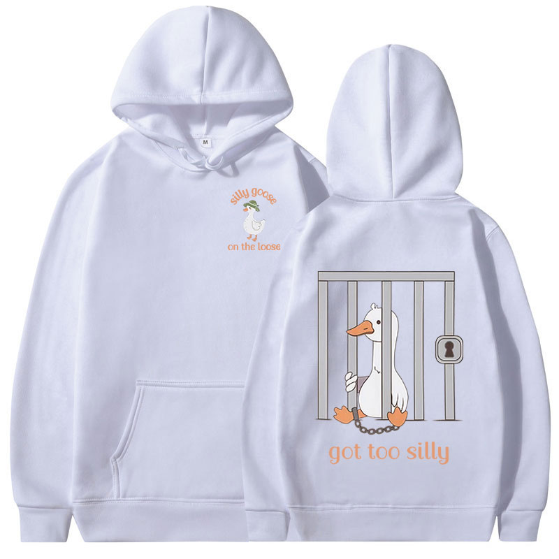 Silly Goose on The Loose Hoodi - đánh giá và giá Winter Clothing Meme