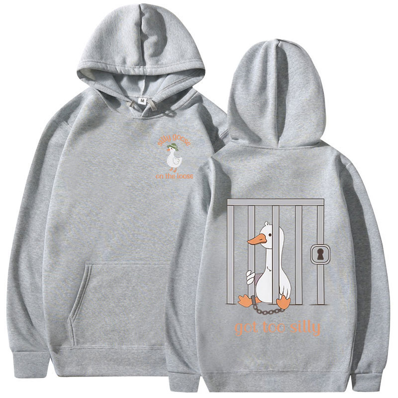Silly Goose on The Loose Hoodi - đánh giá và giá Winter Clothing Meme