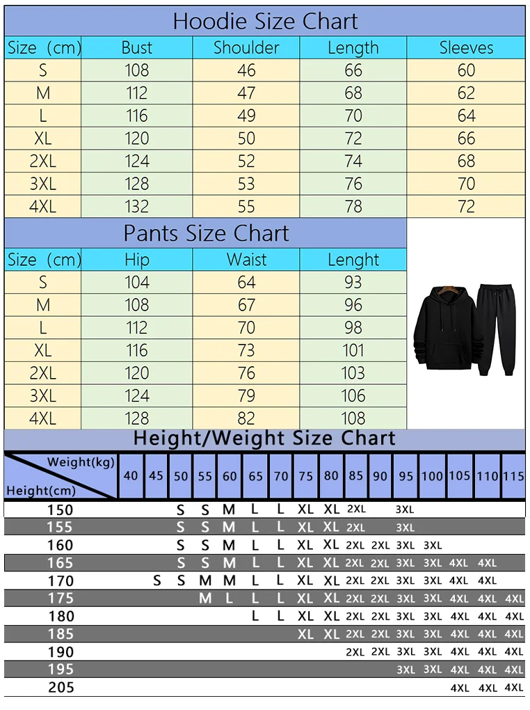 Hot Sales Men's Hoodies 2 Pcs  - đánh giá và giá Winter Clothing Men