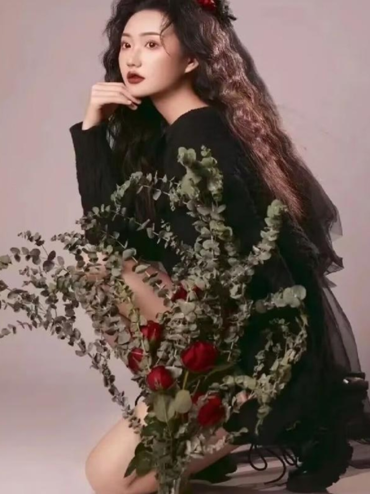 New Fashion Black Sweater Phot - đánh giá và giá Winter Clothing Photo