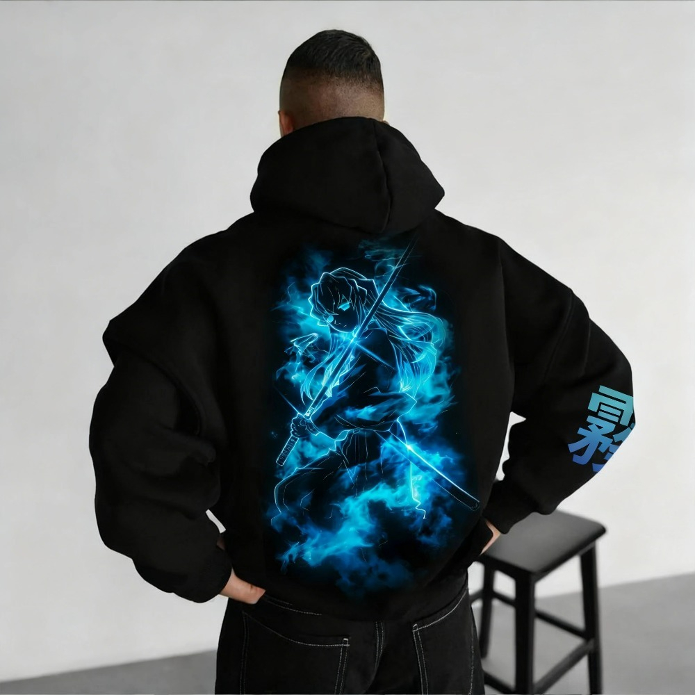 Demon Slayer Men's Hoodie Swea - đánh giá và giá Winter Clothing For Boys